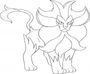 Coloriage pokemon x ex 24