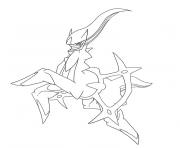 Coloriage pokemon x ex 6