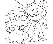 Coloriage pokemon x ex 36