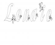 Coloriage Lenaic