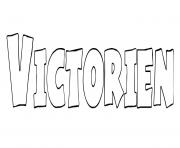 Coloriage Victorien