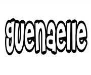 Coloriage Guenaelle