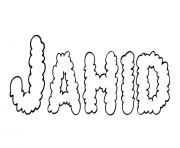 Coloriage Jahid