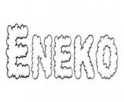 Coloriage Eneko