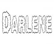 Coloriage Darlene