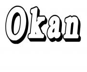 Coloriage Okan