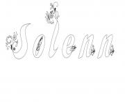 Coloriage Solenn