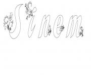 Coloriage Sinem