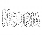 Coloriage Nouria