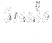 Coloriage Coumba