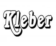 Coloriage Kleber