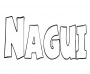 Coloriage Nagui