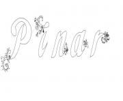 Coloriage Pinar