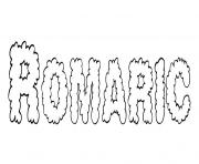 Coloriage Romaric