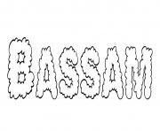 Coloriage Bassam