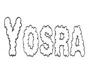 Coloriage Yosra