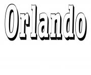 Coloriage Orlando