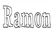 Coloriage Ramon