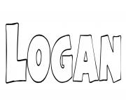 Coloriage Logan