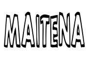 Coloriage Maitena