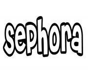 Coloriage Sephora