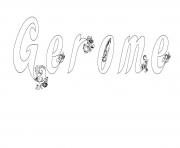 Coloriage Gerome