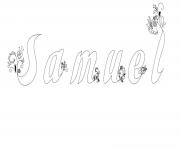 Coloriage Samuel