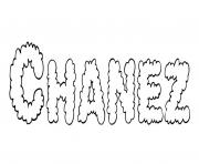 Coloriage Chanez