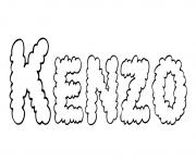 Coloriage Kenzo