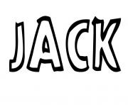 Coloriage Jack