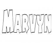 Coloriage Marvyn