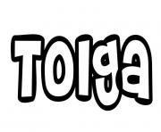 Coloriage Tolga