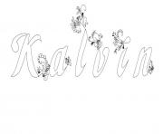 Coloriage Kalvin