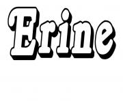 Coloriage Erine