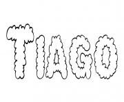 Coloriage Tiago