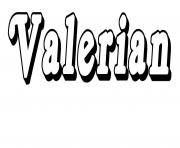 Coloriage Valerian