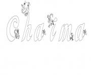 Coloriage Chaima