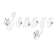 Coloriage Jenaye