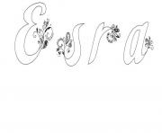 Coloriage Esra