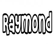 Coloriage Raymond