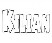 Coloriage Kilian