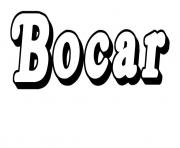 Coloriage Bocar