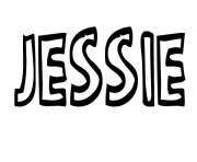 Coloriage Jessie