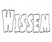 Coloriage Wissem