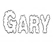 Coloriage Gary