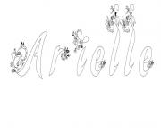 Coloriage Arielle