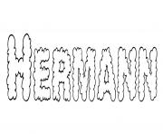 Coloriage Hermann