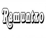 Coloriage Ramuntxo