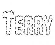 Coloriage Terry