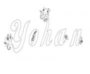 Coloriage Yohan